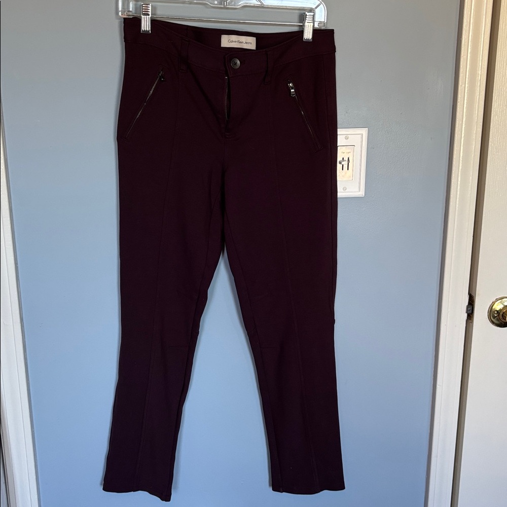 Calvin Klein Jeans Women’s Jeggings Eggplant